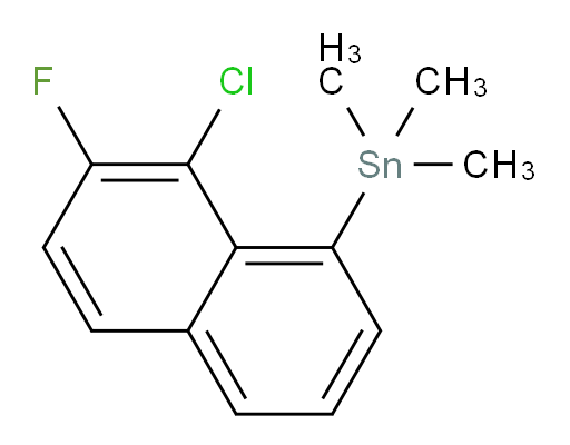 (8-chloro-7-fluoronaphthalen-1-yl)trimethylstannane