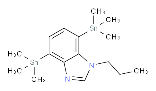 1-propyl-4,7-bis(trimethylstannyl)-1H-benzo[d]imidazole
