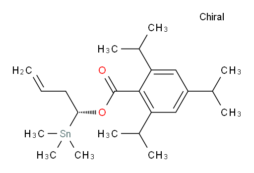 (R)-1-(trimethylstannyl)but-3-en-1-yl 2,4,6-triisopropylbenzoate