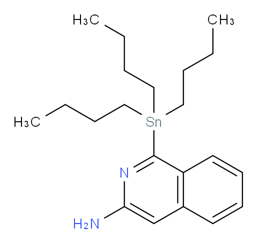 1-(tributylstannyl)isoquinolin-3-amine