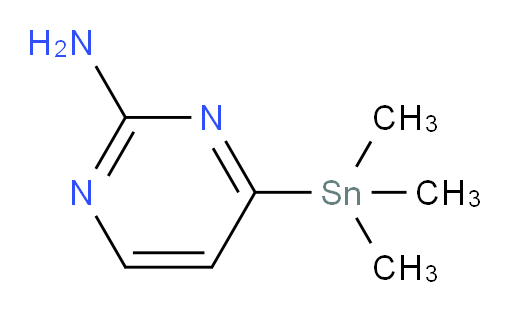 4-(trimethylstannyl)pyrimidin-2-amine
