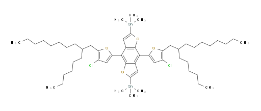 (4,8-bis(4-chloro-5-(2-hexyldecyl)thiophen-2-yl)benzo[1,2-b:4,5-b']dithiophene-2,6-diyl)bis(trimethylstannane)
