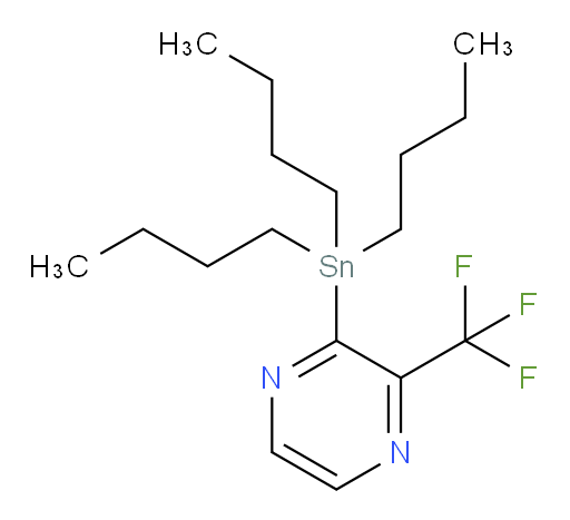 2-(tributylstannyl)-3-(trifluoromethyl)pyrazine