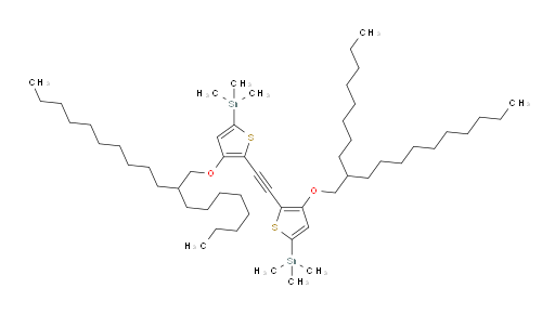 1,2-bis(3-((2-octyldodecyl)oxy)-5-(trimethylstannyl)thiophen-2-yl)ethyne
