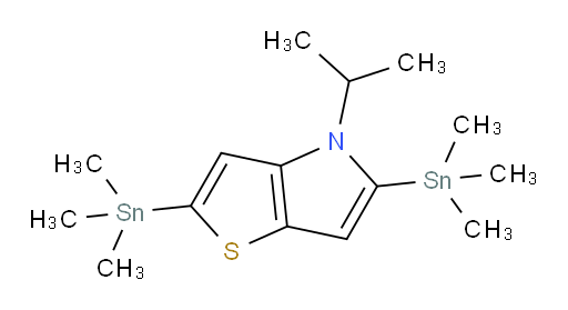 4-isopropyl-2,5-bis(trimethylstannyl)-4H-thieno[3,2-b]pyrrole