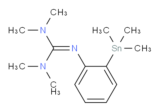1,1,3,3-tetramethyl-2-(2-(trimethylstannyl)phenyl)guanidine