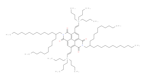 2,7-bis(2-decyltetradecyl)-4,9-bis((E)-2-(tributylstannyl)vinyl)benzo[lmn][3,8]phenanthroline-1,3,6,8(2H,7H)-tetraone