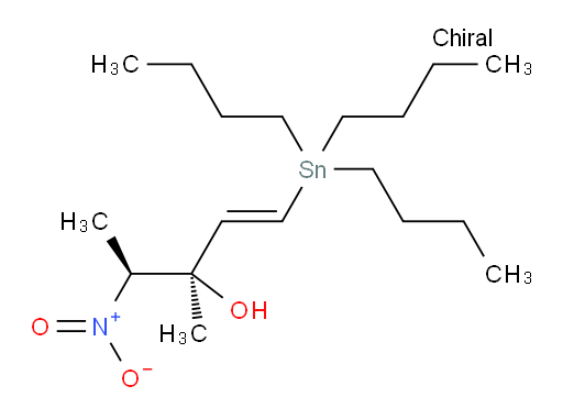 (3R,4S,E)-3-methyl-4-nitro-1-(tributylstannyl)pent-1-en-3-ol
