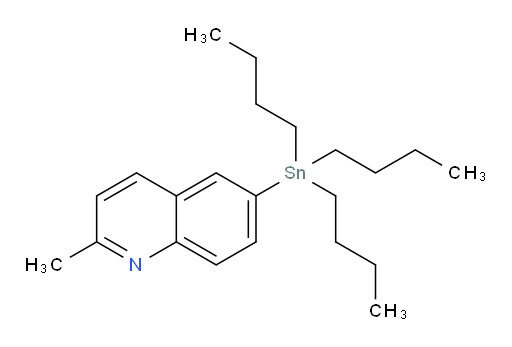 2-methyl-6-(tributylstannyl)quinoline