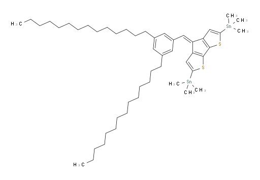 (4-(3,5-ditetradecylbenzylidene)-4H-cyclopenta[1,2-b:5,4-b']dithiophene-2,6-diyl)bis(trimethylstannane)
