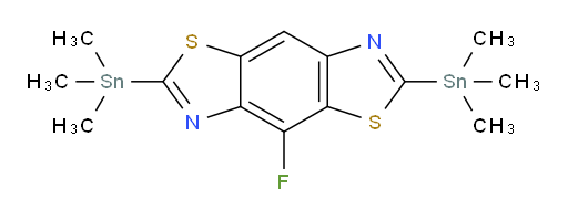 4-fluoro-2,6-bis(trimethylstannyl)benzo[1,2-d:4,5-d']bis(thiazole)