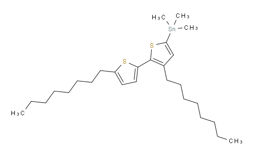 (3,5'-dioctyl-[2,2'-bithiophen]-5-yl)trimethylstannane