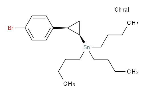 ((1R,2R)-2-(4-bromophenyl)cyclopropyl)tributylstannane