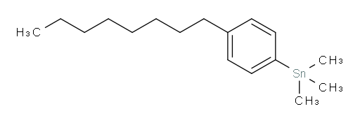 trimethyl(4-octylphenyl)stannane