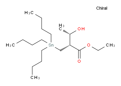 (2R,3S)-ethyl 3-hydroxy-2-((tributylstannyl)methyl)butanoate