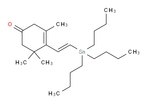 (E)-3,5,5-trimethyl-4-(2-(tributylstannyl)vinyl)cyclohex-3-enone