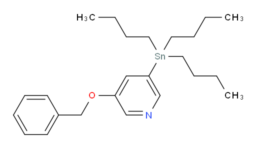 3-(benzyloxy)-5-(tributylstannyl)pyridine