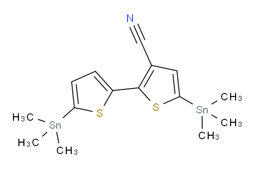 5,5'-bis(trimethylstannyl)-[2,2'-bithiophene]-3-carbonitrile