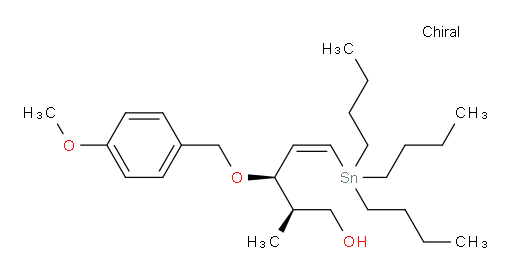 (2R,3R,Z)-3-((4-methoxybenzyl)oxy)-2-methyl-5-(tributylstannyl)pent-4-en-1-ol