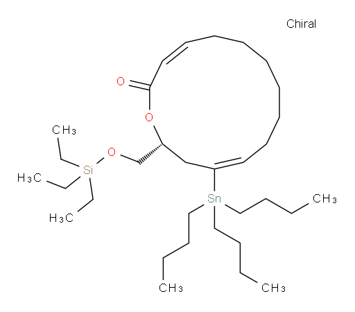 (R,3Z,11Z)-12-(tributylstannyl)-14-(((triethylsilyl)oxy)methyl)oxacyclotetradeca-3,11-dien-2-one