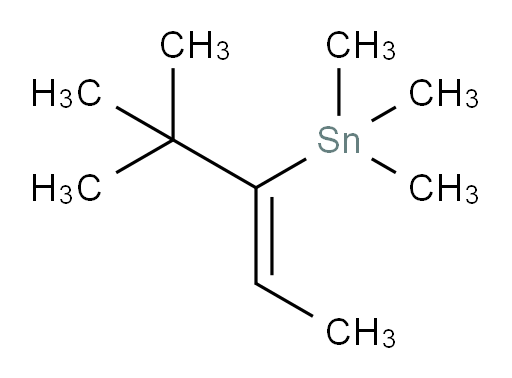 (Z)-(4,4-dimethylpent-2-en-3-yl)trimethylstannane