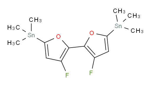 (3,3'-difluoro-[2,2'-bifuran]-5,5'-diyl)bis(trimethylstannane)