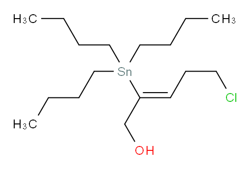 (Z)-5-chloro-2-(tributylstannyl)pent-2-en-1-ol