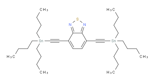 4,7-bis((tributylstannyl)ethynyl)benzo[c][1,2,5]thiadiazole