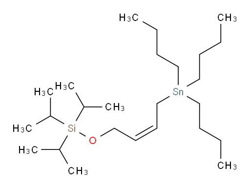 (Z)-triisopropyl((4-(tributylstannyl)but-2-en-1-yl)oxy)silane