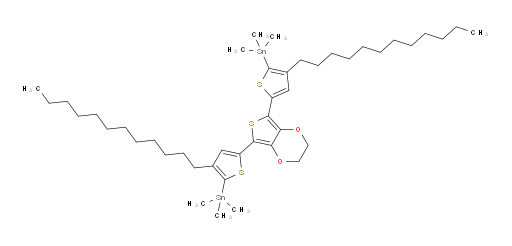 5,7-bis(4-dodecyl-5-(trimethylstannyl)thiophen-2-yl)-2,3-dihydrothieno[3,4-b][1,4]dioxine
