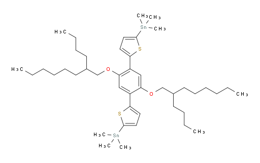 (5,5'-(2,5-bis((2-butyloctyl)oxy)-1,4-phenylene)bis(thiophene-5,2-diyl))bis(trimethylstannane)