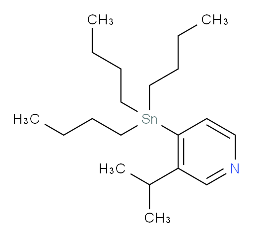 3-isopropyl-4-(tributylstannyl)pyridine