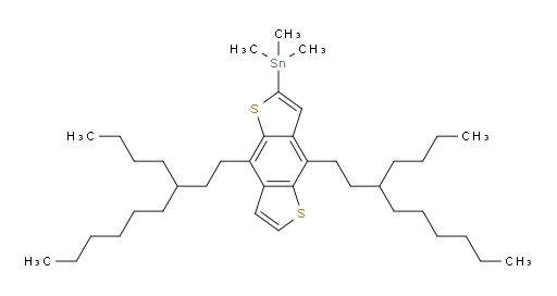 (4,8-bis(3-butylnonyl)benzo[1,2-b:4,5-b']dithiophen-2-yl)trimethylstannane