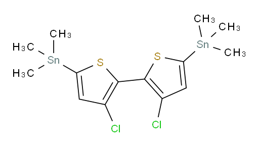 (3,3'-dichloro-[2,2'-bithiophene]-5,5'-diyl)bis(trimethylstannane)