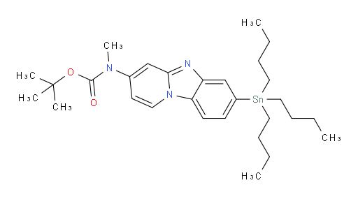 tert-butyl methyl(7-(tributylstannyl)benzo[4,5]imidazo[1,2-a]pyridin-3-yl)carbamate