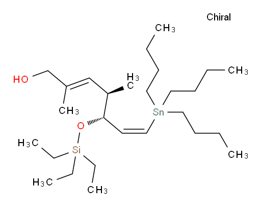 (2E,4R,5R,6Z)-2,4-dimethyl-7-(tributylstannyl)-5-((triethylsilyl)oxy)hepta-2,6-dien-1-ol