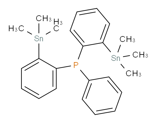 phenylbis(2-(trimethylstannyl)phenyl)phosphine