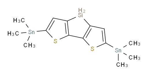 2,6-bis(trimethylstannyl)-4H-silolo[3,2-b:4,5-b']dithiophene