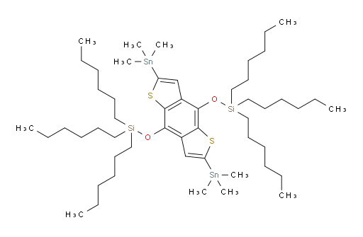 ((2,6-bis(trimethylstannyl)benzo[1,2-b:4,5-b']dithiophene-4,8-diyl)bis(oxy))bis(trihexylsilane)