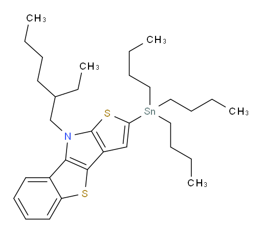 9-(2-ethylhexyl)-2-(tributylstannyl)-9H-benzo[4,5]thieno[3,2-b]thieno[3,2-d]pyrrole