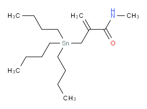 N-methyl-2-((tributylstannyl)methyl)acrylamide