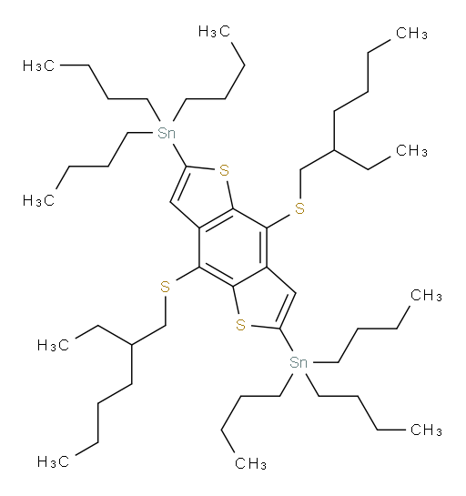 (4,8-bis((2-ethylhexyl)thio)benzo[1,2-b:4,5-b']dithiophene-2,6-diyl)bis(tributylstannane)