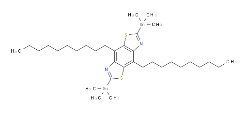 4,8-didecyl-2,6-bis(trimethylstannyl)benzo[1,2-d:4,5-d']bis(thiazole)