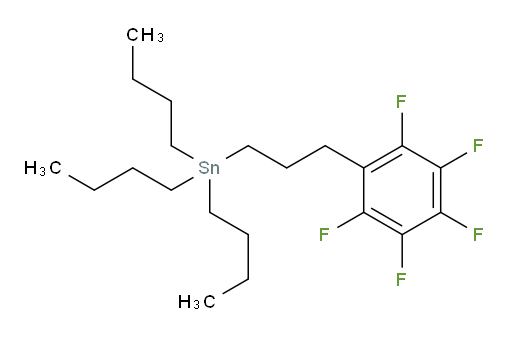 tributyl(3-(perfluorophenyl)propyl)stannane