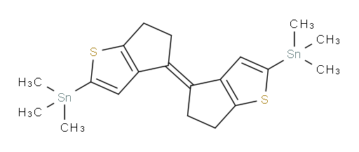 (E)-2,2'-bis(trimethylstannyl)-5,5',6,6'-tetrahydro-4,4'-bi(cyclopenta[b]thiophenylidene)