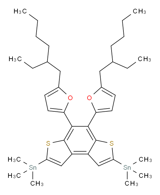 (4,5-bis(5-(2-ethylhexyl)furan-2-yl)benzo[1,2-b:4,3-b']dithiophene-2,7-diyl)bis(trimethylstannane)