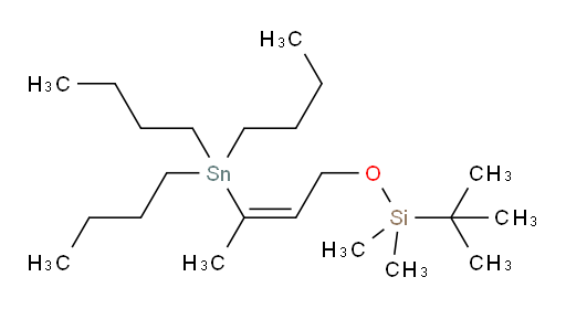 (Z)-tert-butyldimethyl((3-(tributylstannyl)but-2-en-1-yl)oxy)silane