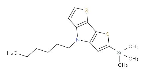 4-hexyl-2-(trimethylstannyl)-4H-dithieno[3,2-b:2',3'-d]pyrrole