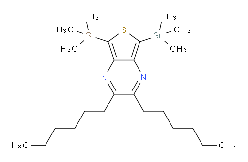 2,3-dihexyl-5-(trimethylsilyl)-7-(trimethylstannyl)thieno[3,4-b]pyrazine
