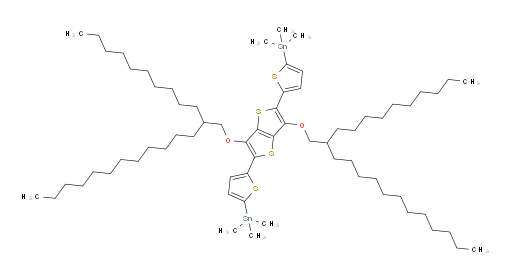 (5,5'-(3,6-bis((2-decyltetradecyl)oxy)thieno[3,2-b]thiophene-2,5-diyl)bis(thiophene-5,2-diyl))bis(trimethylstannane)